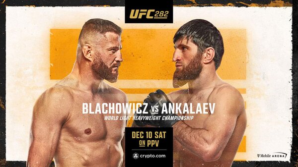 Watch UFC 282: Błachowicz vs Ankalaev PPV 12/10/22 – 10 December 2022
