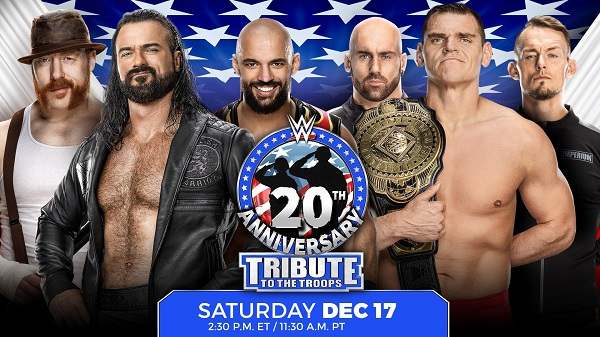 Watch WWE Tribute to the Troops 2022 Live 12/17/22 – 17 December 2022