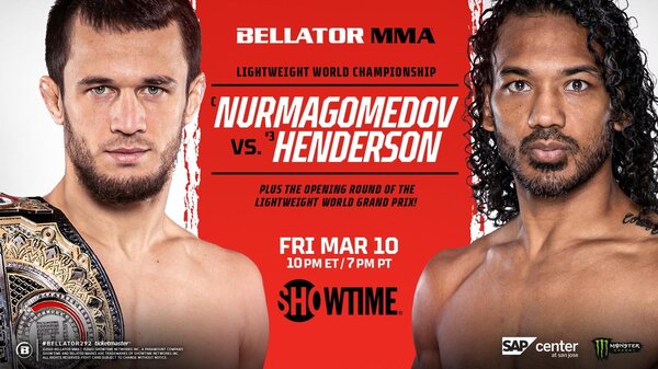 Watch Bellator 292: Nurmagomedov vs Henderson 3/10/23 – 10 March 2023