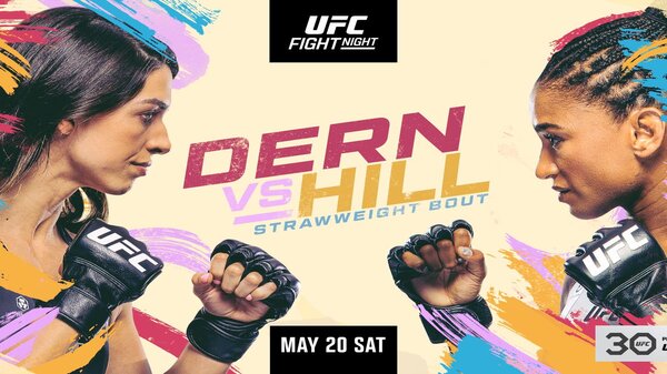 Watch UFC Fight Night: Dern vs Hill 5/20/23 – 20 May 2023