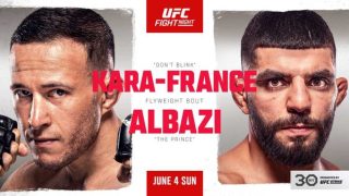 Watch UFC Fight Night: Kara-France vs Albazi 6/3/23 – 3 June 2023