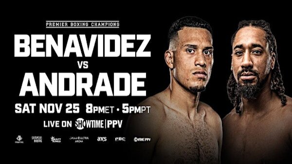 Watch Benavidez vs Andrade 11/25/23 – 25 November 2023