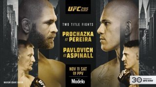 Watch UFC 295: Prochazka vs Pereira PPV 11/11/23 – 11 November 2023