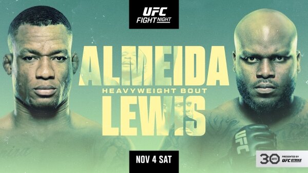 Watch UFC Fight Night: Almeida vs Lewis 11/4/23 – 4 November 2023
