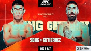 Watch UFC Fight Night: Song vs Gutierrez 12/9/23 – 9 December 2023