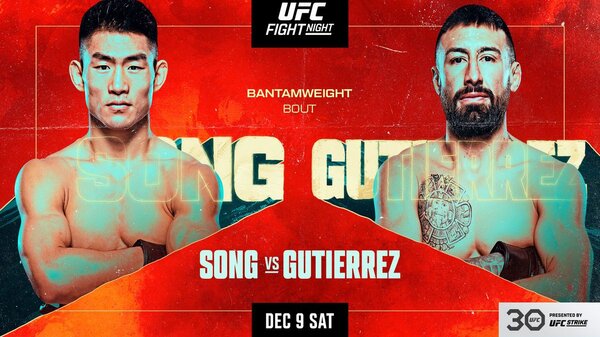 Watch UFC Fight Night: Song vs Gutierrez 12/9/23 – 9 December 2023