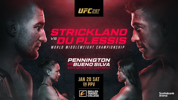Watch UFC 297: Strickland vs du Plessis PPV 1/20/24 – 20 January 2024