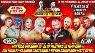 Watch CMLL HOMENAJE A DOS LEYENDAS 2024 PPV 3/29/24 – 29 March 2024