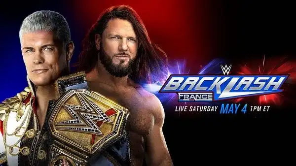 Watch WWE Backlash France 2024 PPV 5/4/24 – 4 May 2024