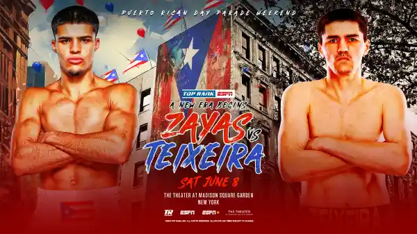Watch Zayas vs Teixeira 6/8/24 – 8 June 2024