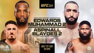 Watch UFC 304: Edwards vs Muhammad 2 PPV 7/27/24 – 27 July 2024