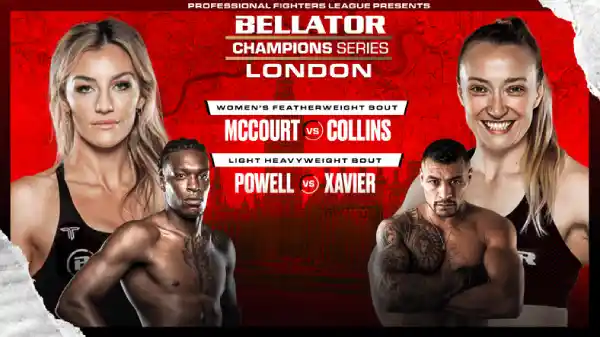 Watch Bellator Champions Series London: Leah McCourt vs Sara Collins 9/14/24 – 14 September 2024
