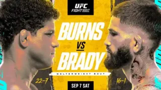 Watch UFC Fight Night: Burns vs Brady 9/7/24 – 7 September 2024