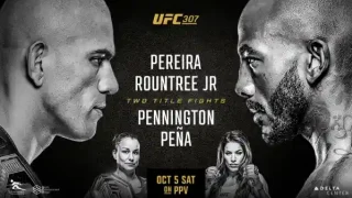 Watch UFC 307: Pereira vs Rountree Jr. PPV 10/5/24 – 5 October 2024