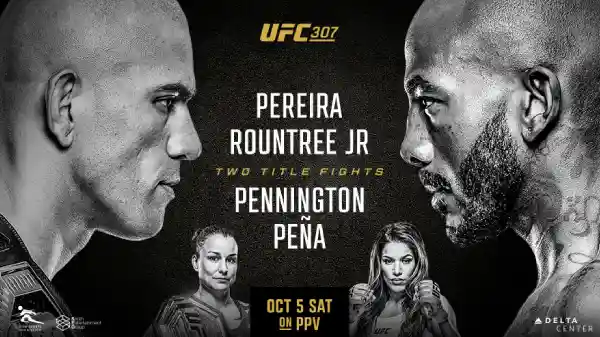 Watch UFC 307: Pereira vs Rountree Jr. PPV 10/5/24 – 5 October 2024