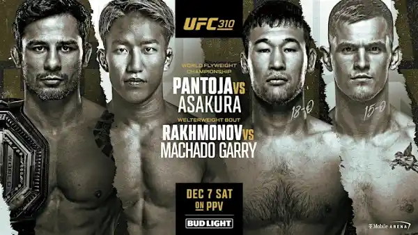Watch UFC 310: Pantoja vs Asakura PPV 12/7/24 – 7 December 2024