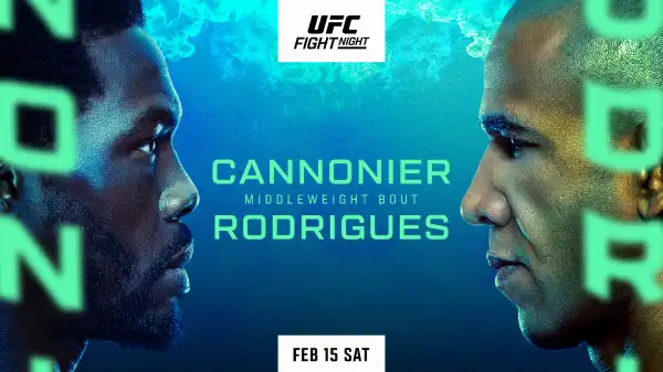 Watch UFC Fight Night: Cannonier vs Rodrigues 2/15/25 – 15 February 2025