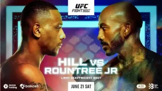 Watch UFC Fight Night: Hill vs Rountree Jr. 6/21/25 – 21 June 2025