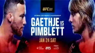 UFC 324 Gaethje vs Pimblett PPV 1/24/26 – 24th January 2026