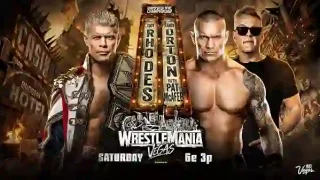 WWE WrestleMania 42 2026 Night 1 PPV 4/18/26 – 18th April 2026
