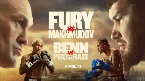 Fury vs Makhmudov 4/11/26 – 11th April 2026