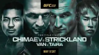 UFC 328 Chimaev vs Strickland PPV 5/9/26 – 9th May 2026